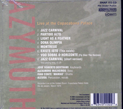 Azymuth - Live At The Copacabana Palace [New CD]