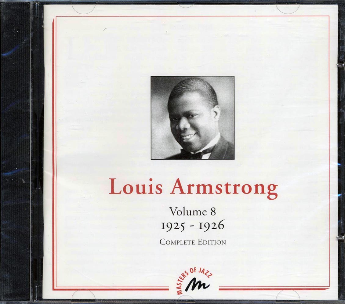 Louis Armstrong - Volume 8: 1925-1926 Complete Edition (23 tracks) [New CD]