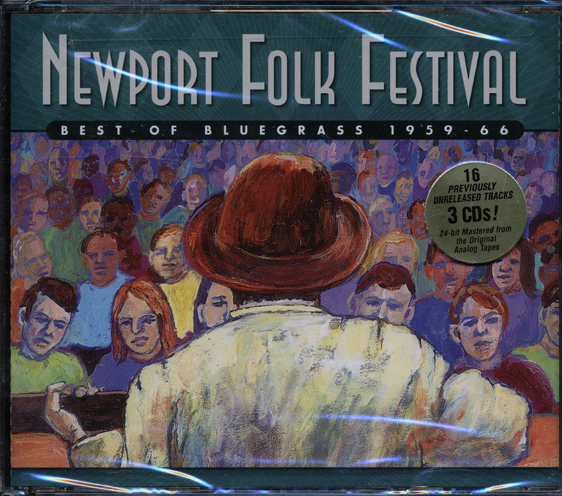 Lester Flatt, Earl Scruggs, Hylo Brown, Etc. - Newport Folk Festival: Best Of Bluegrass 1959-1966 (51 tracks) (3xCD) (24-bit mastering) (remastered) [New CD]