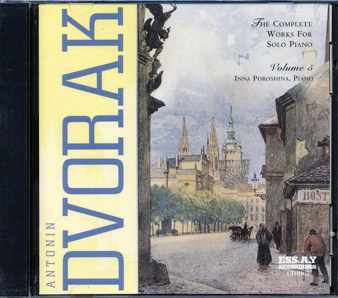 Dvorak, Inna Poroshina - The Complete Works For Solo Piano Volume 5 [New CD]