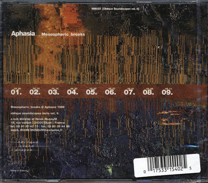 Aphasia - Mesospheric Breaks [New CD]