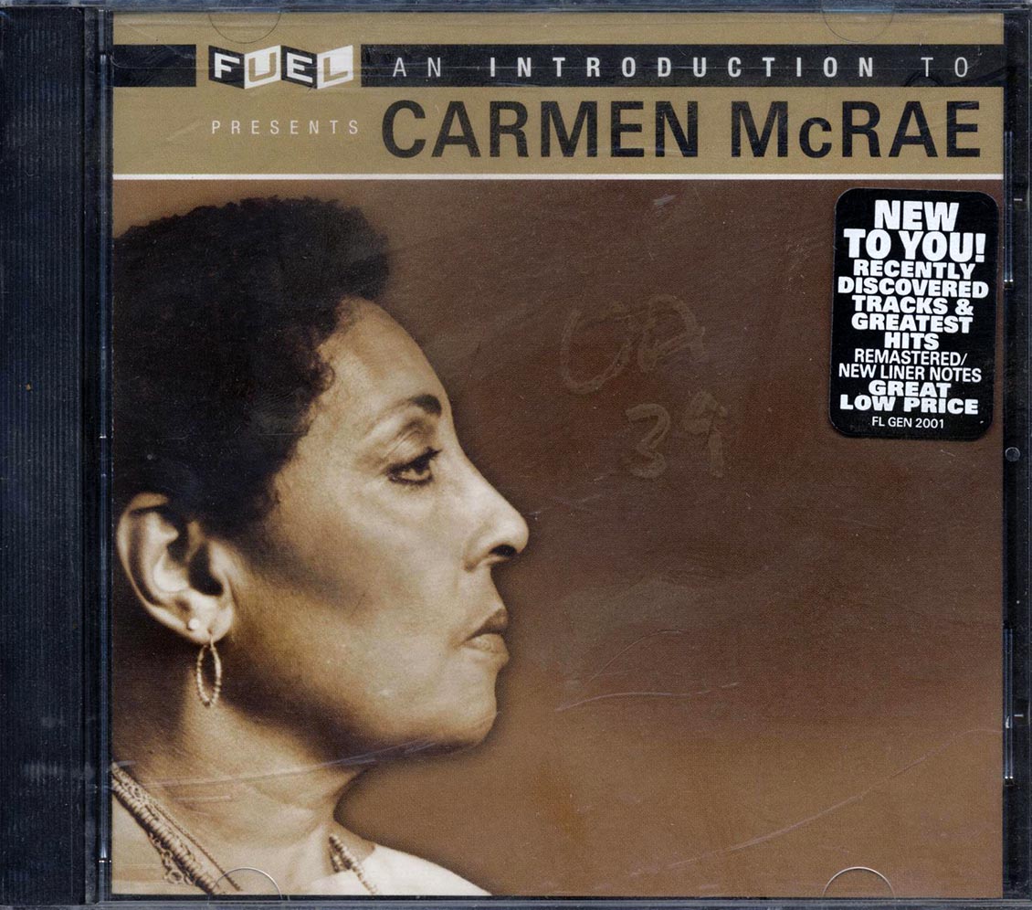 Carmen McRae - Fuel Presents An Introduction To Carmen MeRae [New CD]
