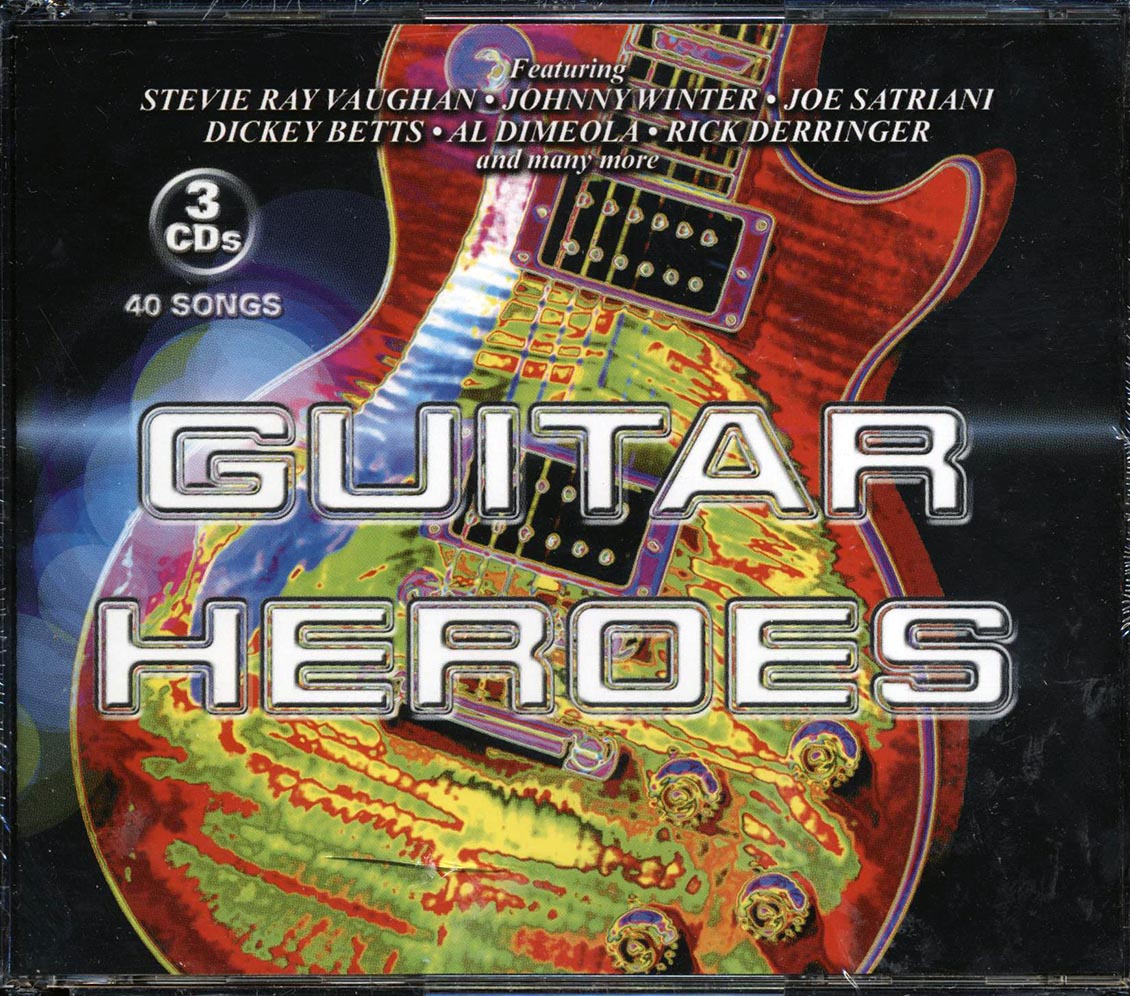 Santana, Ted Nugent, Boston, Etc. - Guitar Heroes (3xCD) [New] [New CD]