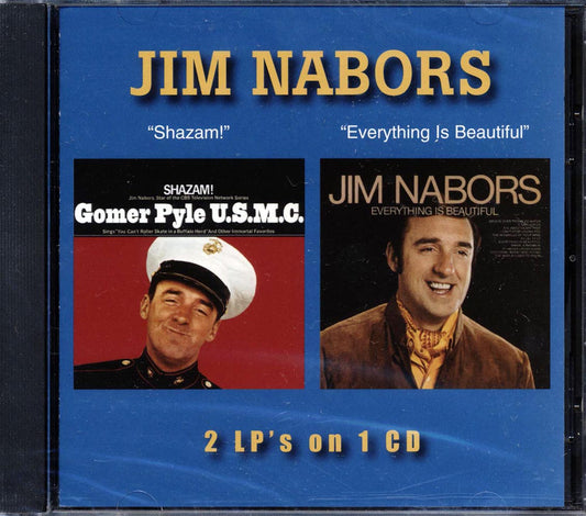 Jim Nabors - Shazam + Everything Is Beautiful (2 albums on 1 CD) (23 tracks) [New CD]
