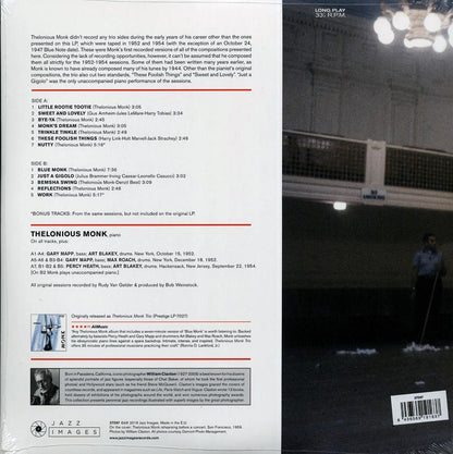 Thelonious Monk Trio - Reflections (+2 bonus tracks) (ltd. ed.) (180g) (deluxe edition) [New Vinyl Record LP]