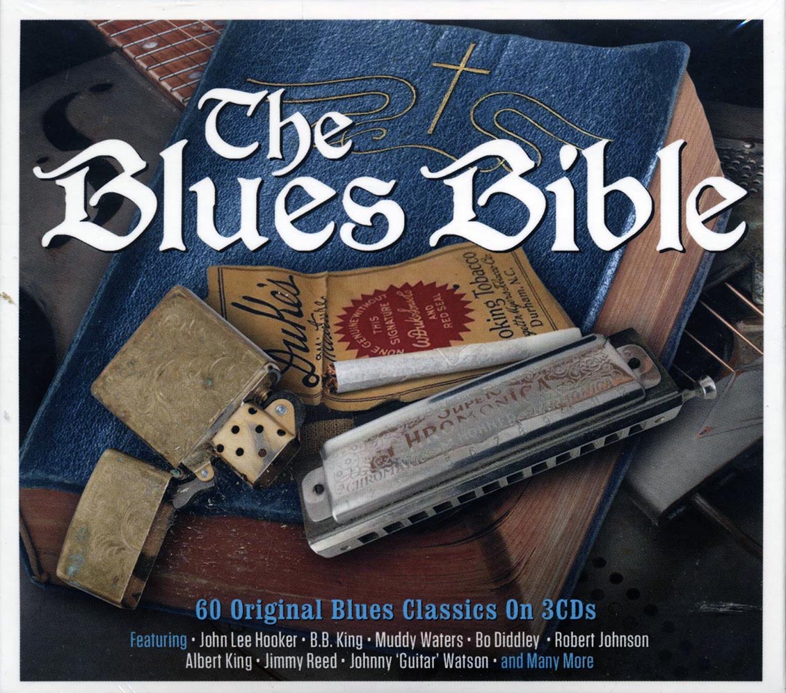John Lee Hooker, Howlin' Wolf, Muddy Waters, Albert King, Etc. - The Blues Bible: 60 Original Blues Classics (60 tracks) (3xCD) (deluxe 3-fold digipak) [New CD]