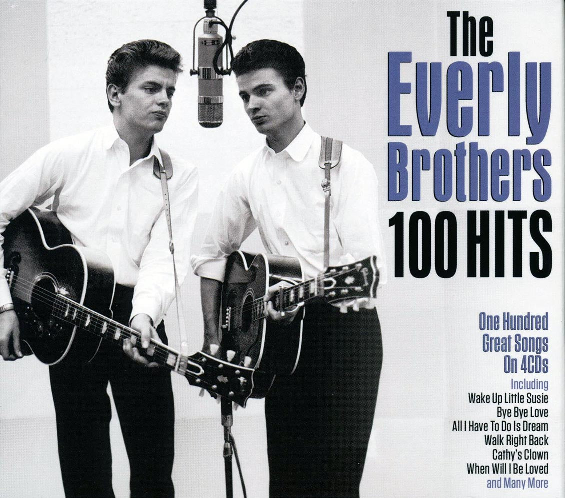 The Everly Brothers - 100 Hits (100 tracks) (4xCD) (deluxe 4-fold digipak) [New CD]