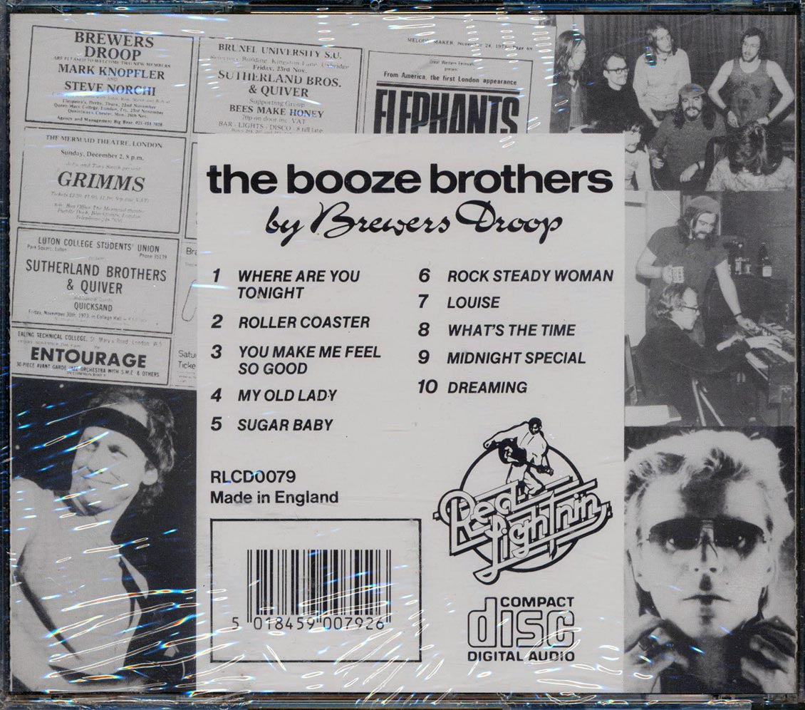 Brewers Droop, Mark Knopfler, Dave Edmunds - The Booze Brothers [New CD]