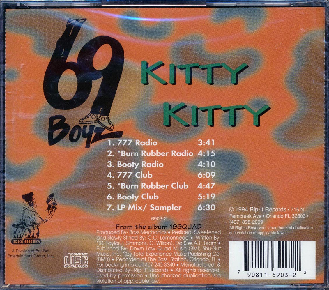 69 Boyz - Kitty Kitty [New CD]
