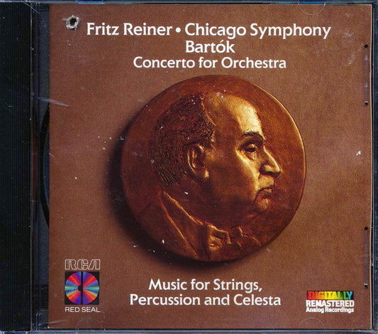 Fritz Reiner, Chicago Symphony, Bartok - Concerto For Orchestra; Music For Strings; Percussion And Celesta [New CD]