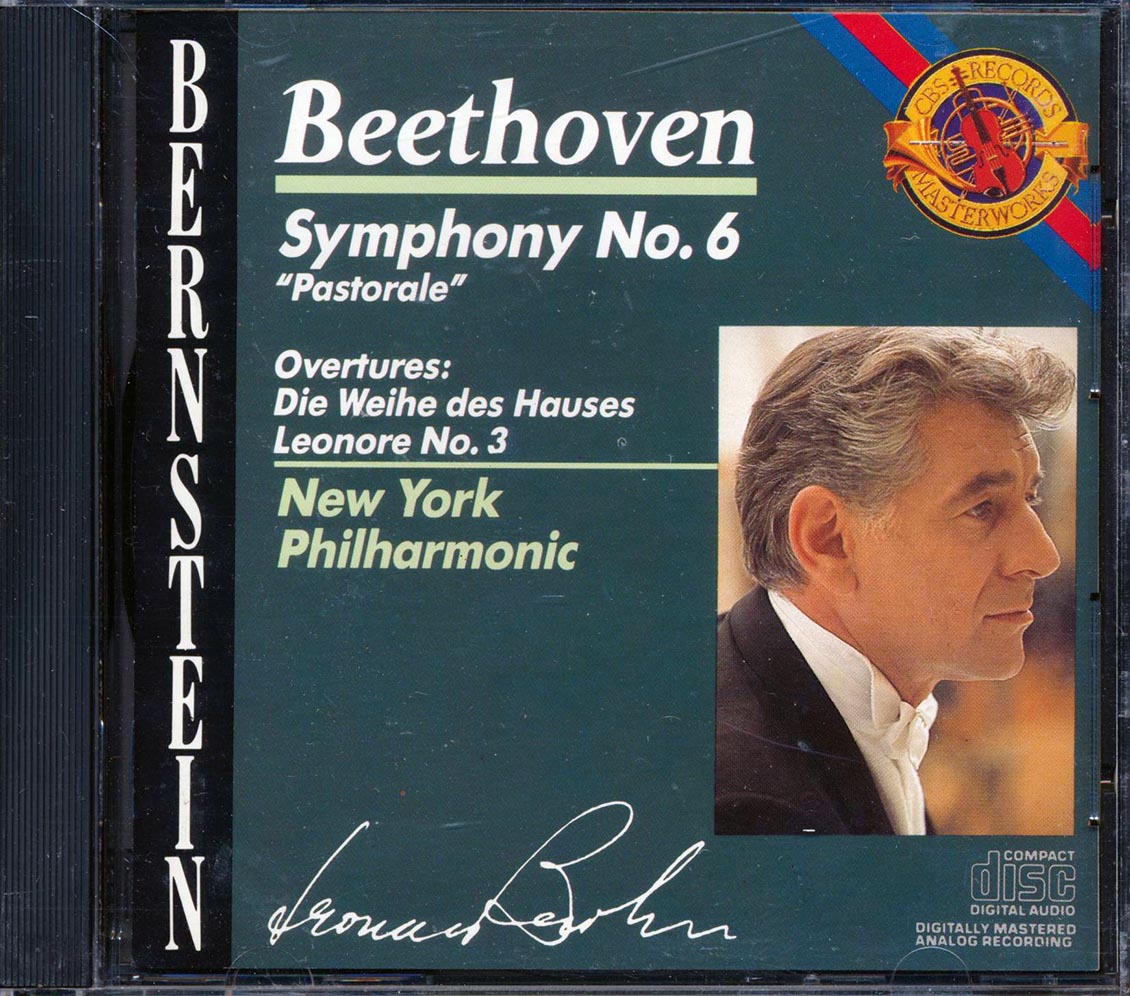 Leonard Bernstein, Beethoven - Symphony No. 6; The Consecration Of The House Overture; Leonore Overture [New CD]