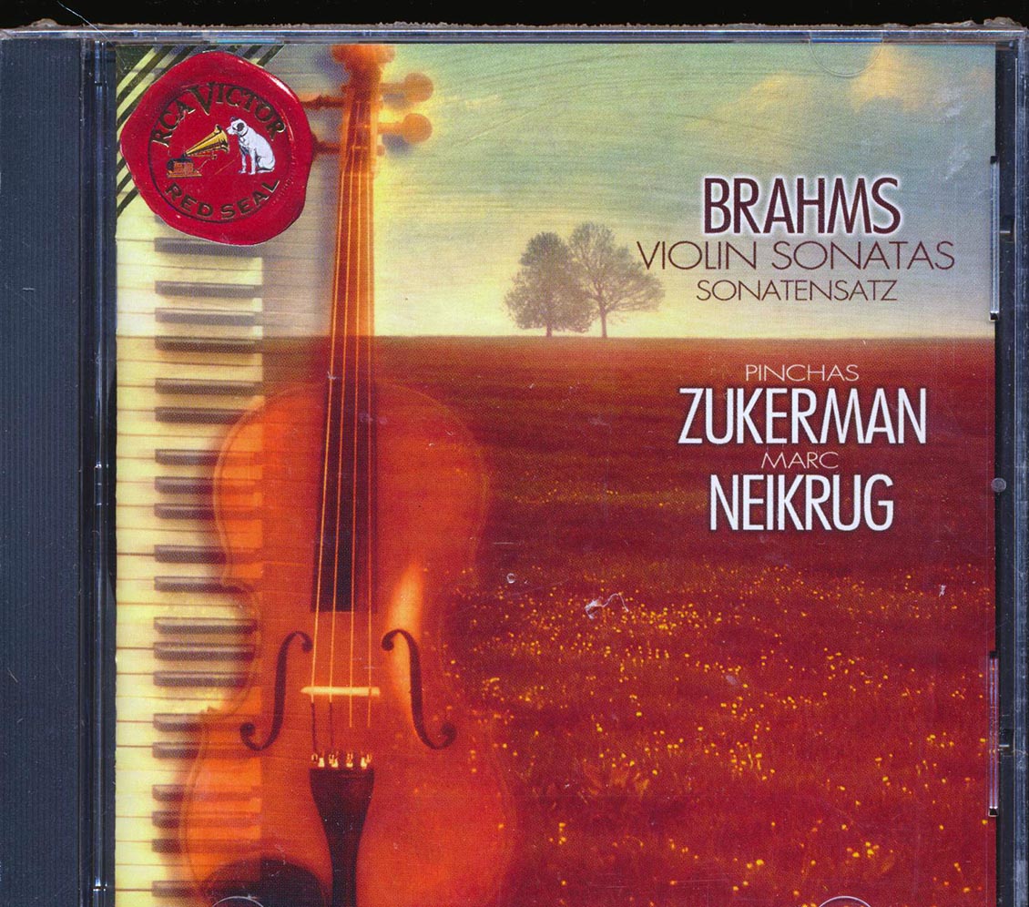 Brahms, Pinchas Zukerman, Marc Neikrug - Violin Sonatas [New CD]
