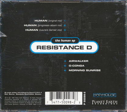 Resistance D - The Human EP [New CD]