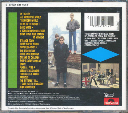 The Jam - Compact Snap [New CD]