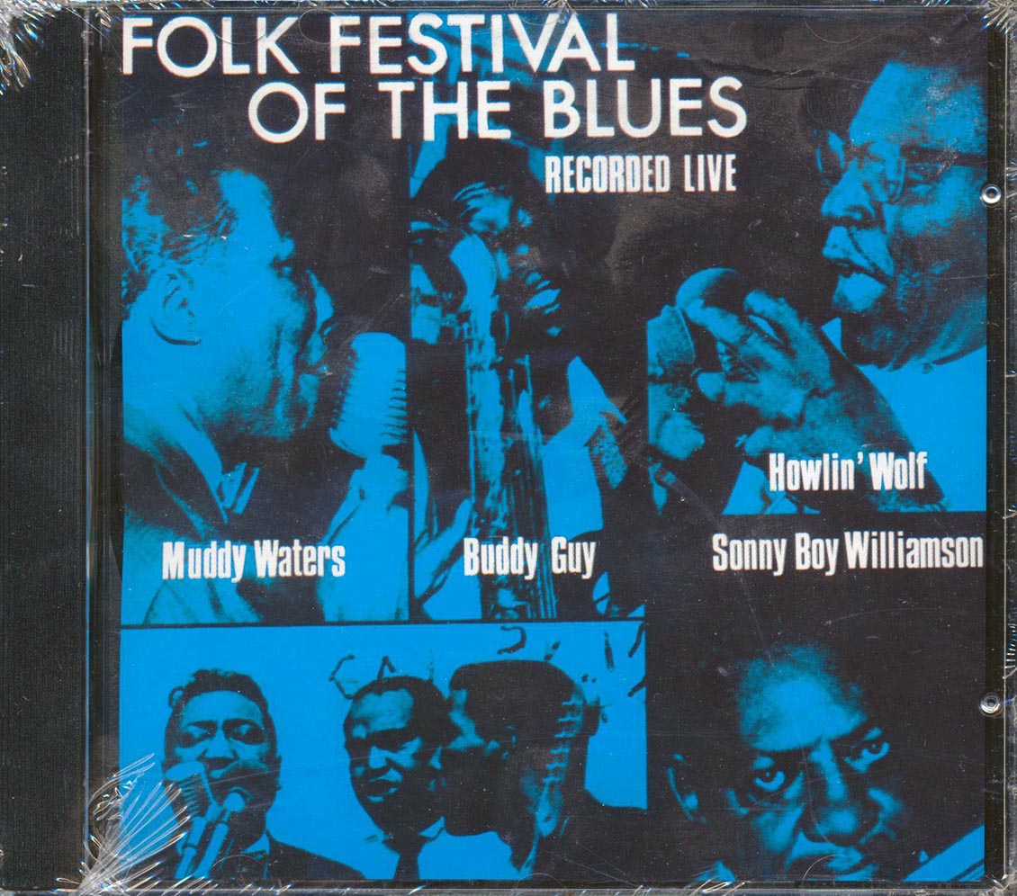 Muddy Waters, Buddy Guy, Howlin' Wolf, Sonny Boy Williamson - Folk Festival Of The Blues: Recorded Live [New CD]