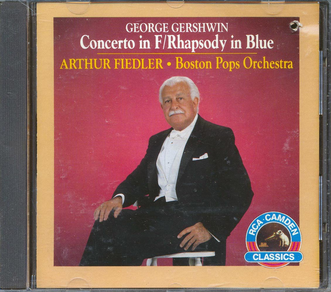 Arthur Fiedler, Boston Pops Orchestra, Jesus Maria Sanroma, Gershwin - Concerto In F; Rhapsody In Blue [New CD]