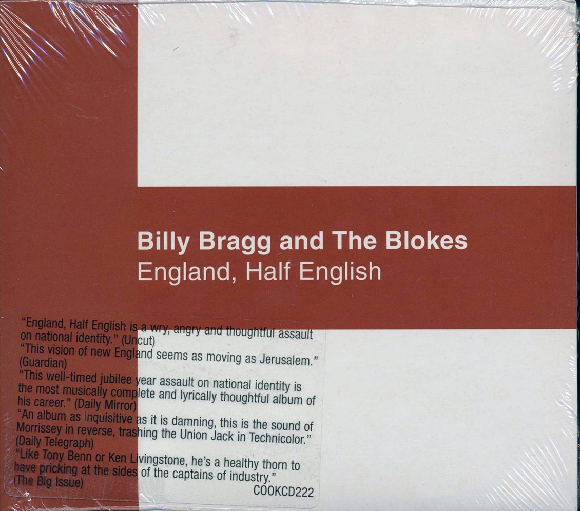 Billy Bragg & The Blokes - England, Half English [New CD]