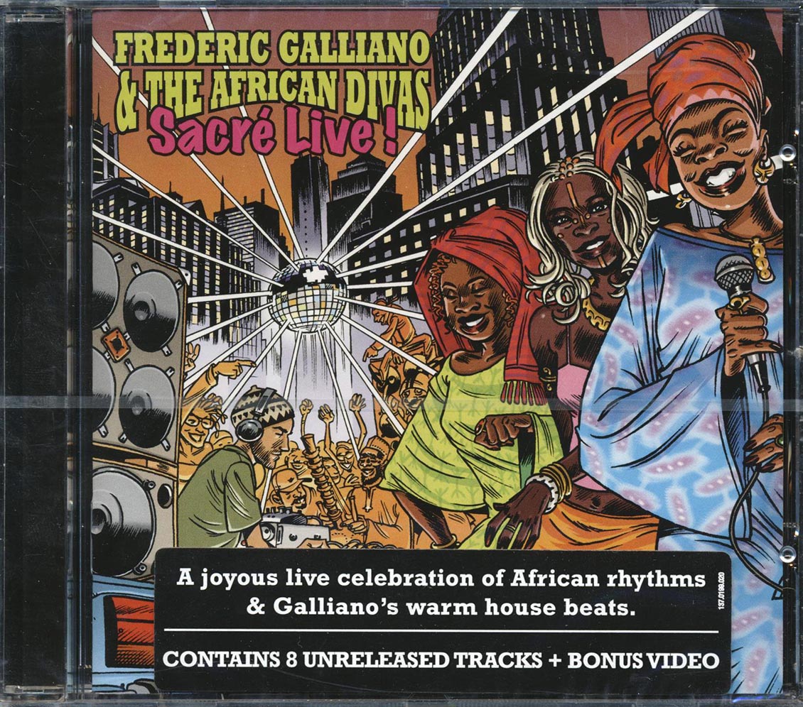 Frederic Galliano & The African Divas - Sacre Live [New CD]