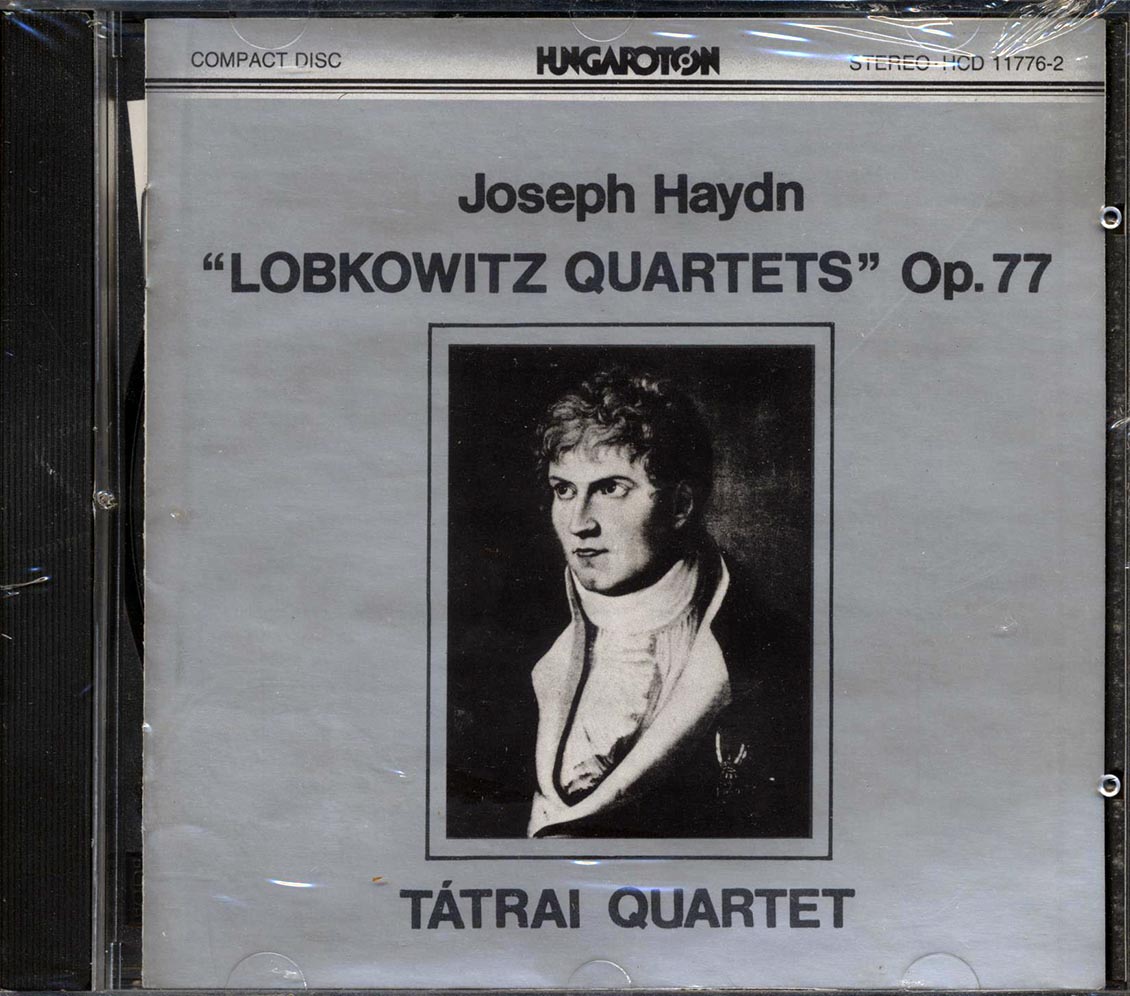 Joseph Haydn - Lobkowitz Quartets Op 77; Tatrai Quartet [New] [New CD]