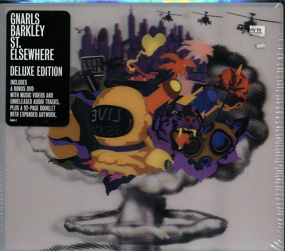 Gnarls Barkley - St. Elsewhere (3D Lenticular Artwork Cover) (incl. DVD) (incl. 92-page booklet) (deluxe edition) [New CD]