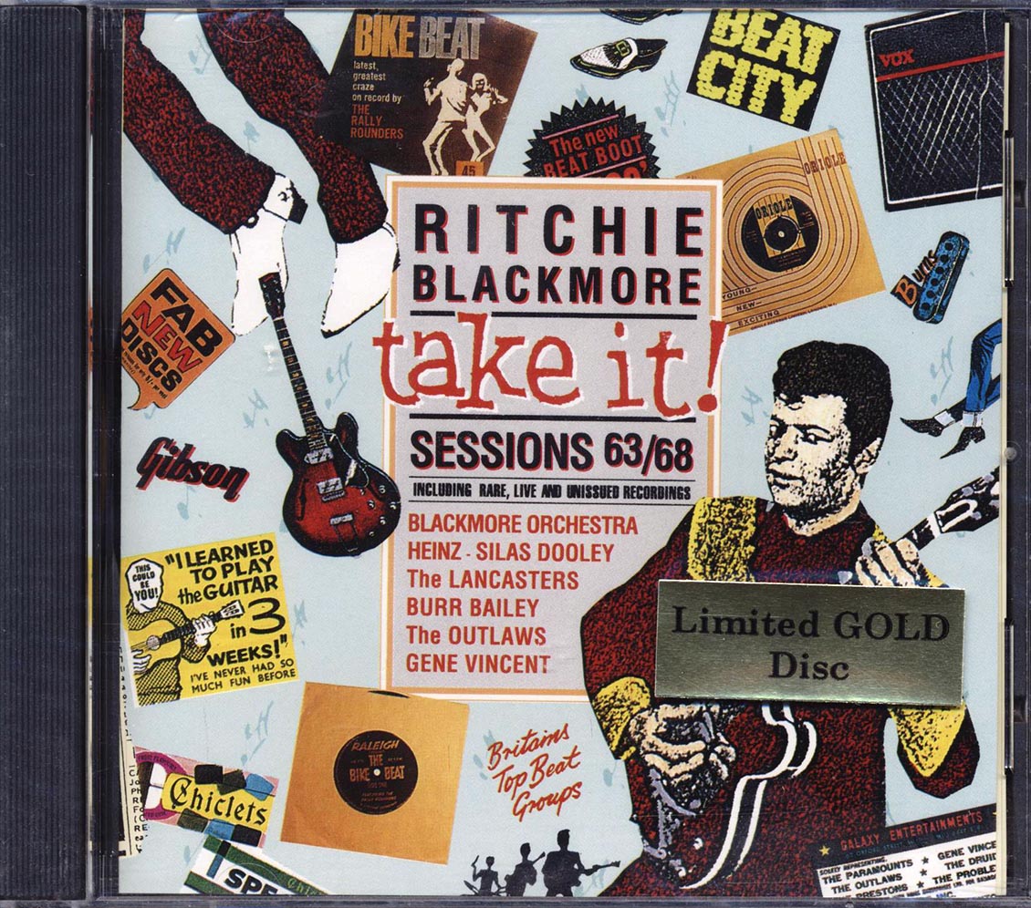 Ritchie Blackmore - Take It: Sessions 63/68 (24 tracks) (gold CD) (ltd. ed.) (incl. large booklet) [New CD]