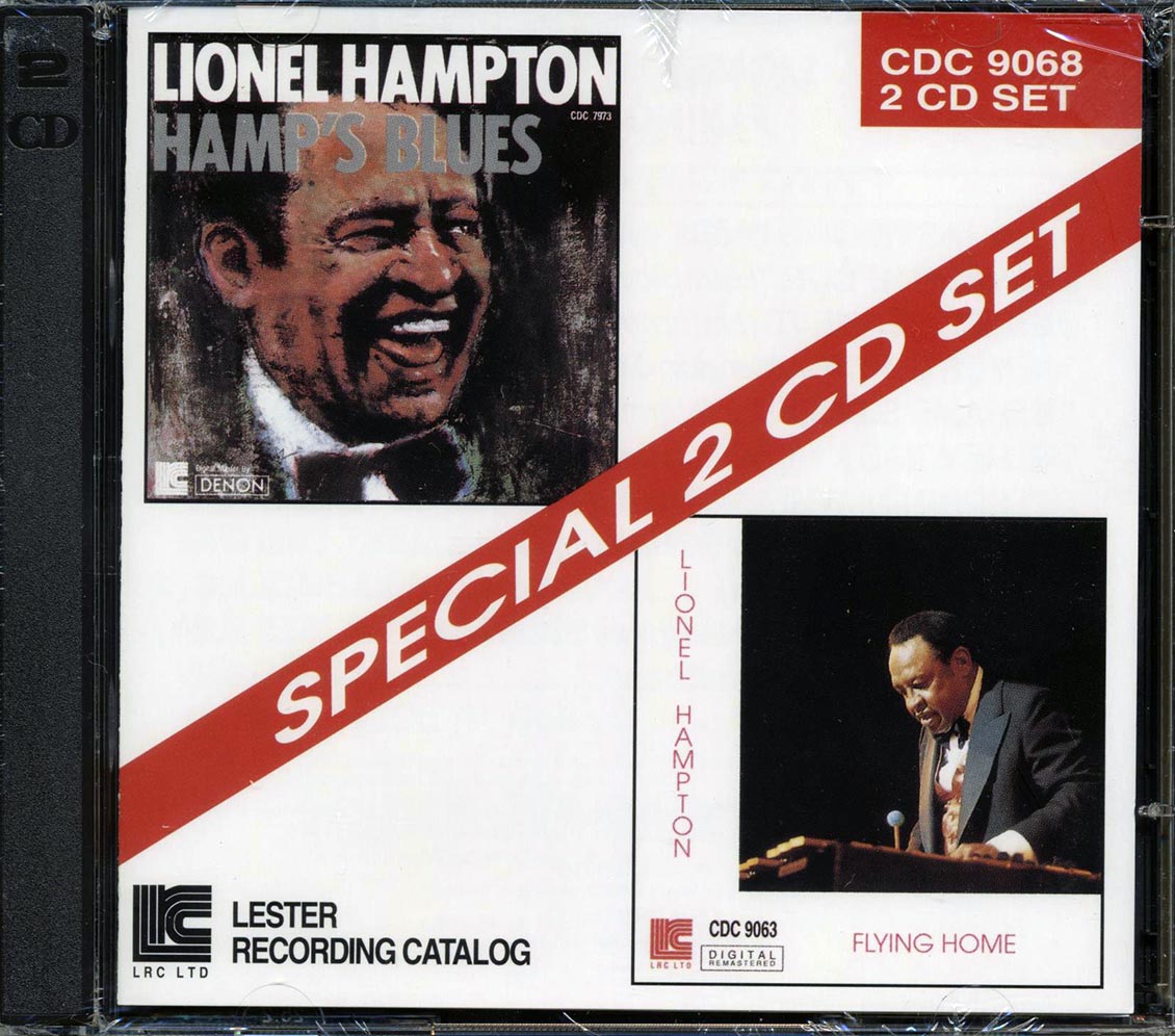 Lionel Hampton - Hamp's Blues + Flying Home (2 albums on 2 CDs) (21 tracks) (2xCD) [New CD]