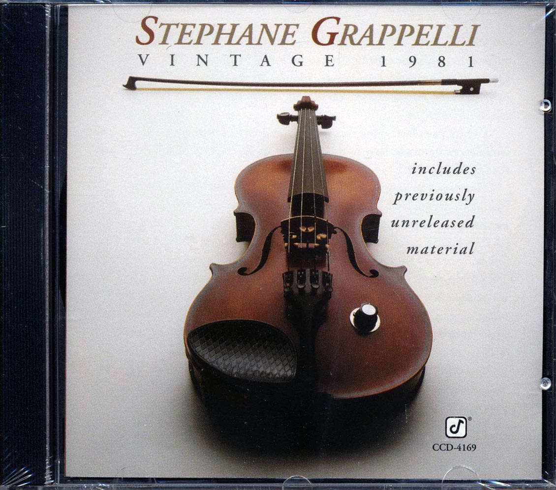 Stephane Grappelli - Vintage 1981 [New CD]