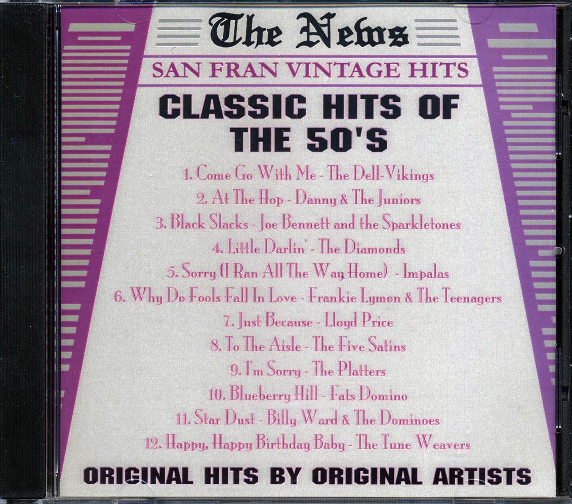 The Dell-Vikings, Danny & The Juniors, The Diamonds, Etc. - Classic Hits Of The 50's [New CD]
