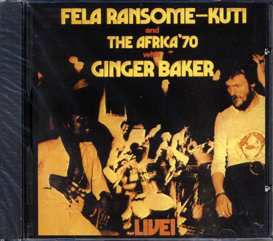 Fela Kuti - Live: With Ginger Baker And The Africa '70 [New CD]