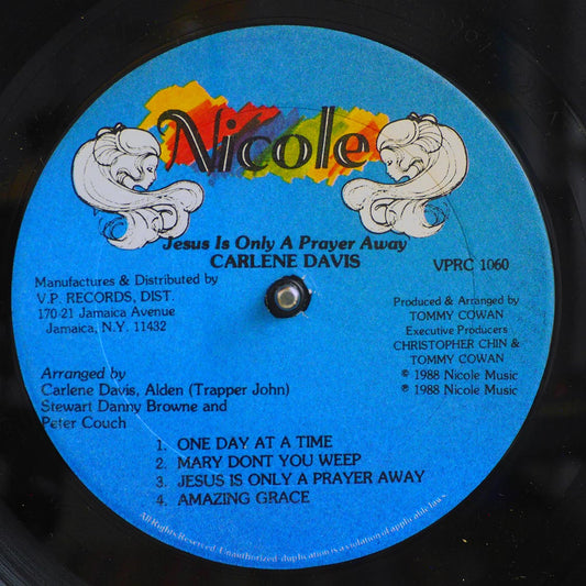 Carlene Davis - Jesus Is Only A Prayer Away (orig. press) [New]