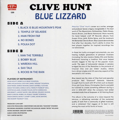 Clive Hunt - Blue Lizzard [New Vinyl LP]