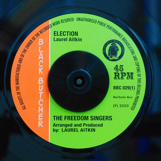 The Freedom Singers - Election  /  Fleece & The Live Shocks - Tomorrow's World [New] [New Vinyl 7"]