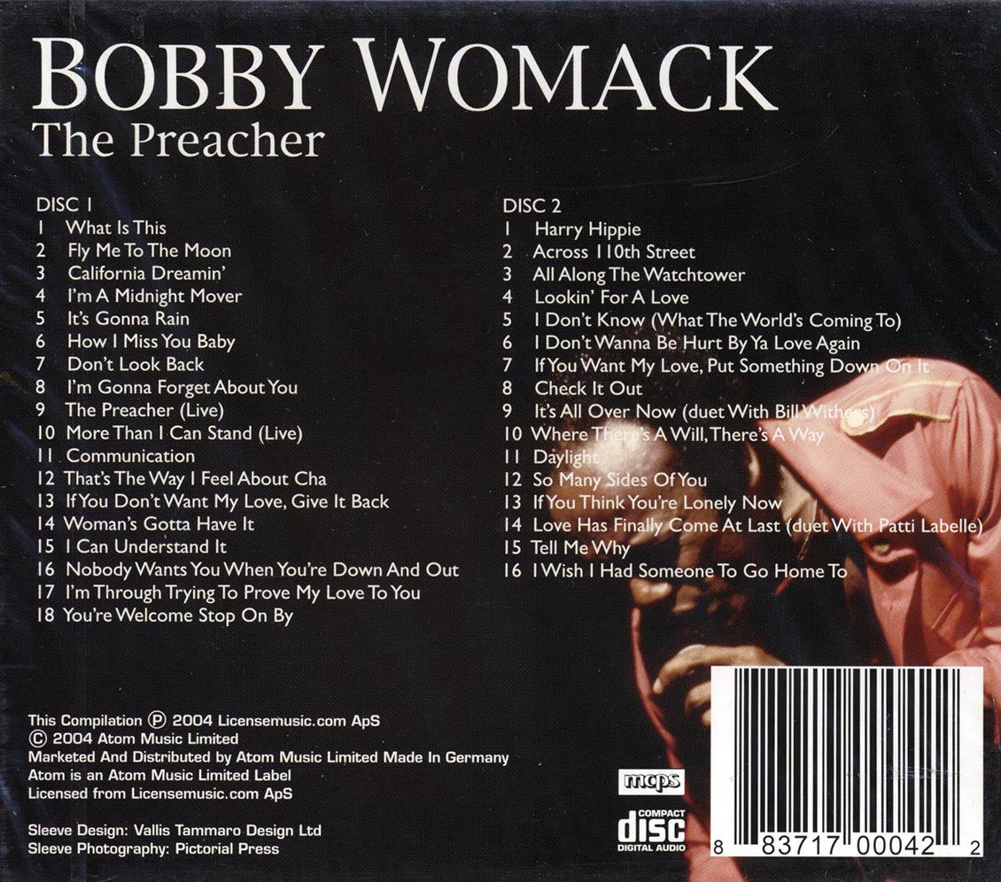 Bobby Womach - The Preacher (34 tracks) (2xCD) [New CD]