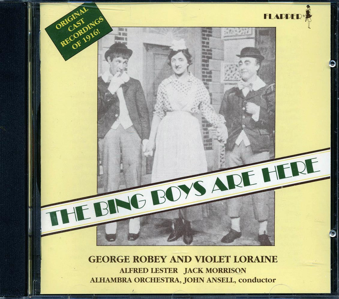 George Robey, Violet Loraine, Alfred Lester, Etc. - The Bing Boys Are Here [New CD]