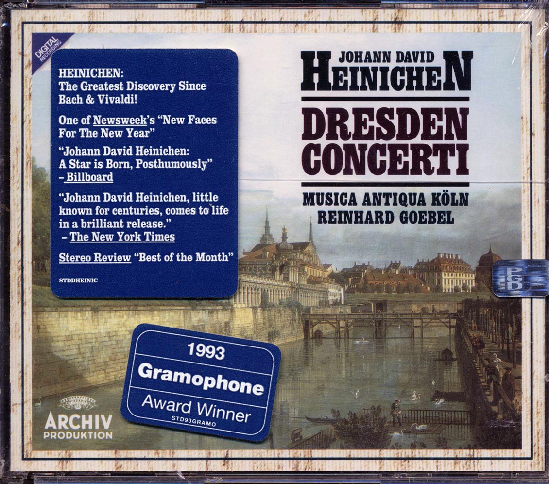 Johann David Heinichen, Reinhard Boebel - Musica Antiqua Koln; Dresden Concerti (2xCD) [New CD]