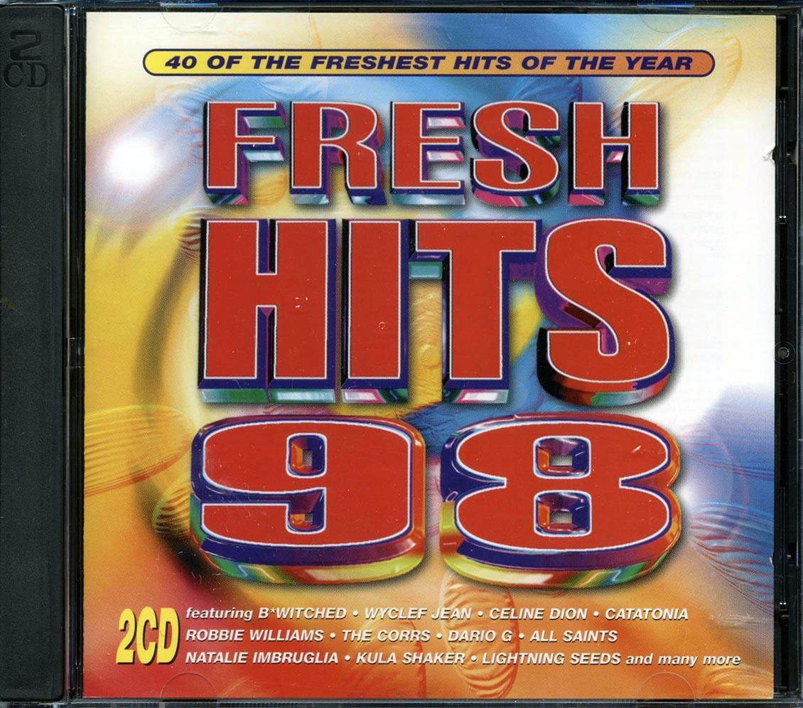 Celine Dion, Wyclef Jean, Five, Etc. - Fresh Hits 98 (40 tracks) (2xCD) [New CD]