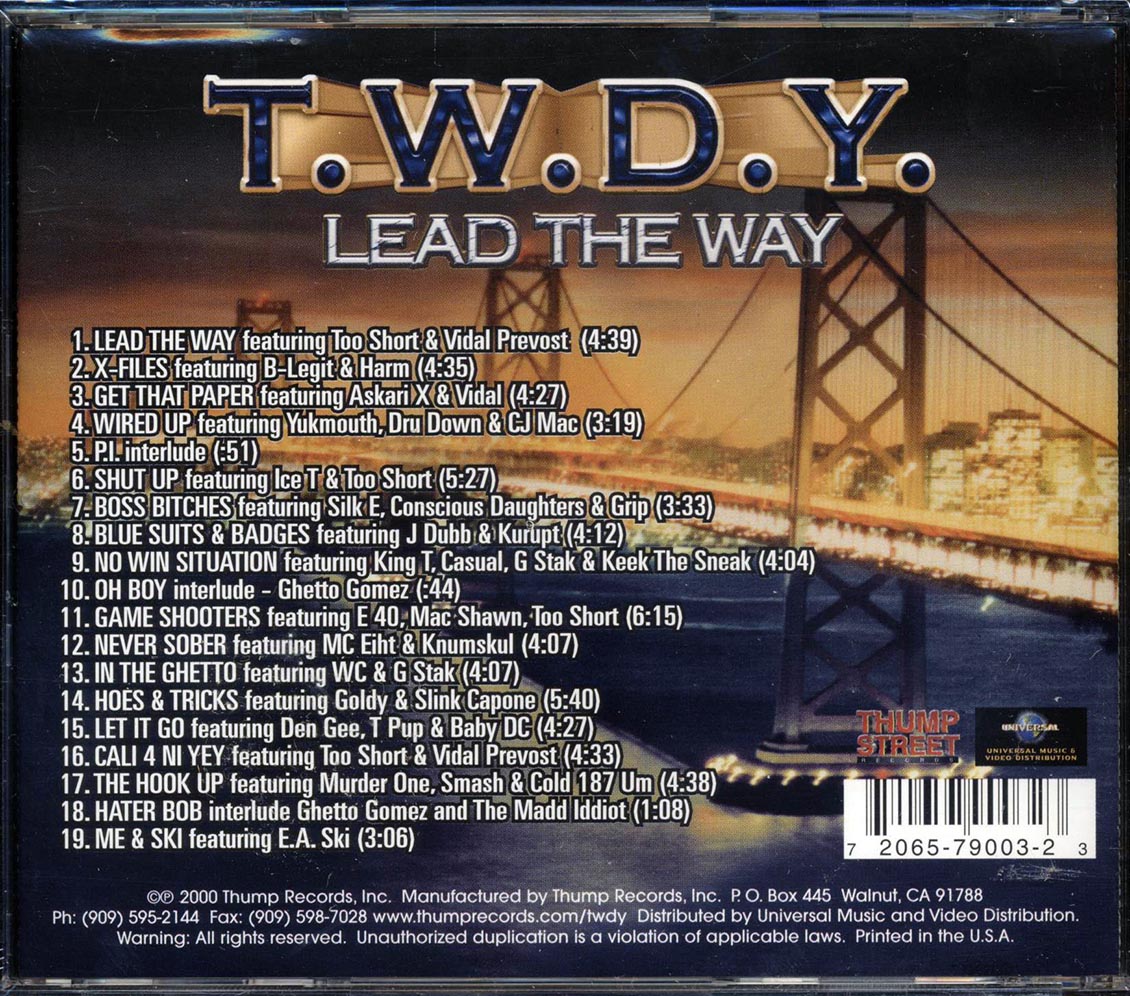 Ant Banks, TWDY - Lead The Way [New CD]