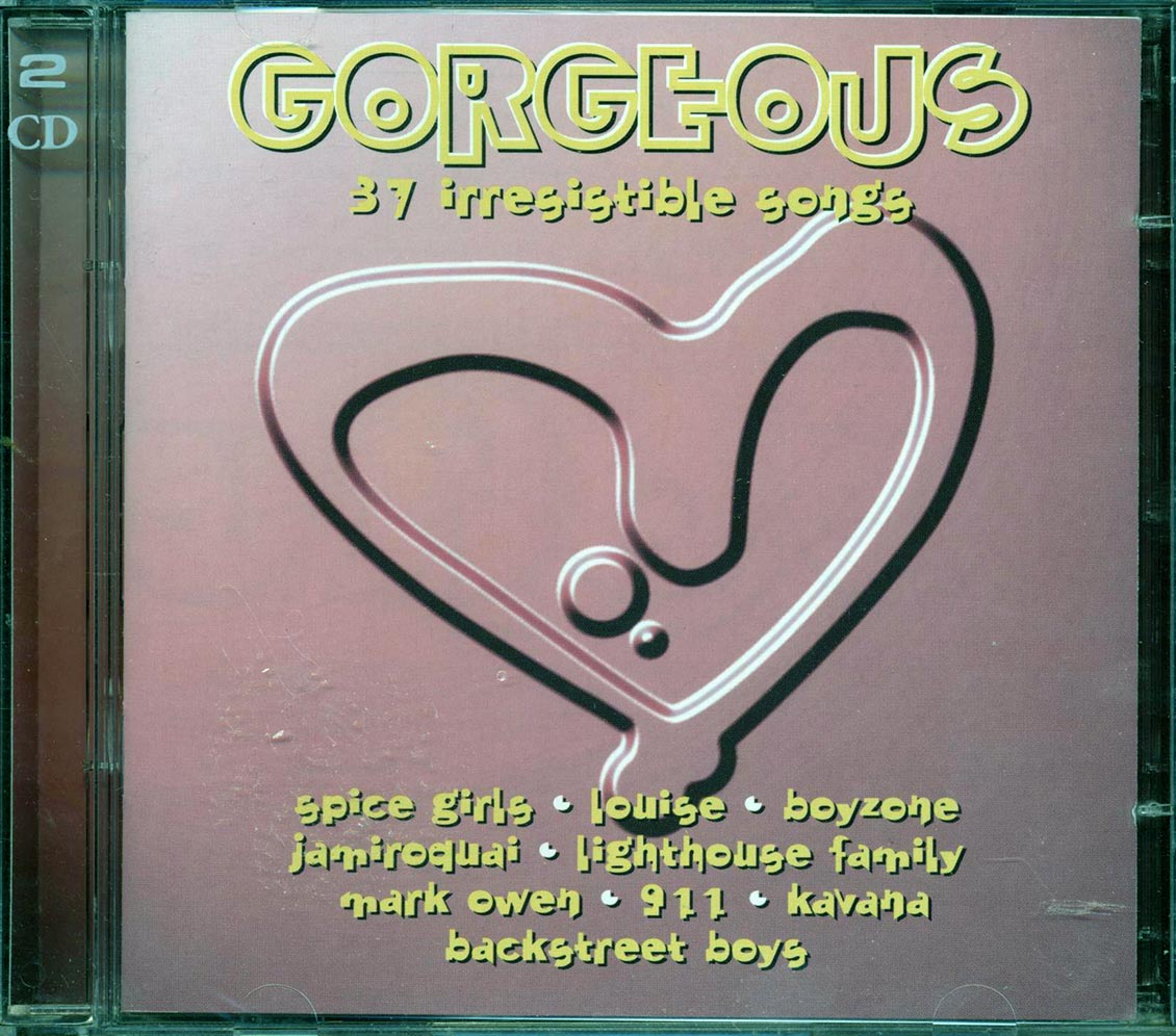 Spice Girls, Seal, Simply Red, Backstreet Boys, Etc. - Gorgeous (37 tracks) (2xCD) [New CD]