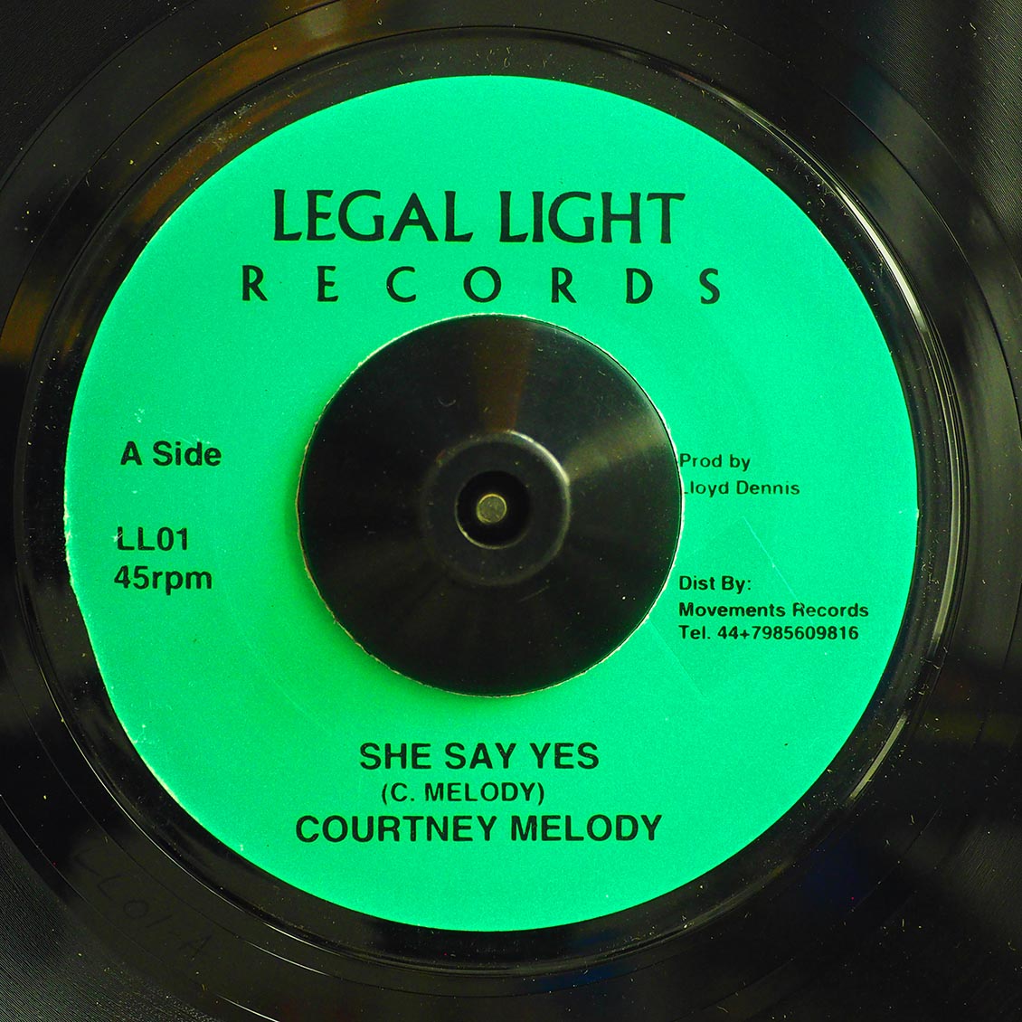 Courtney Melody - She Say Yes  /  Version [New] [New Vinyl 7"]