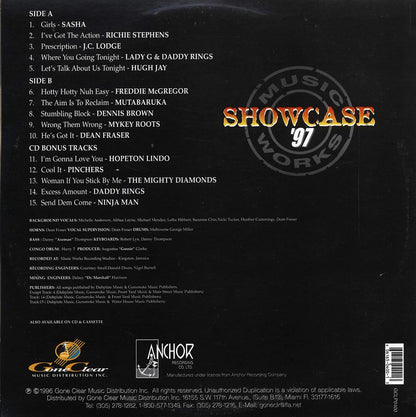 Dennis Brown, Freddie McGregor, Richie Stephens, Etc. - Music Works Showcase '97 (Jamaica press) (orig. press) [New Vinyl LP]