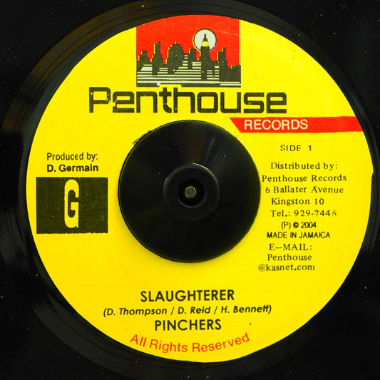 Pinchers - Slaughterer  /  Dean Fraser - M16 (rhythm: "M-16 AKA Moving Away") [New] [New Vinyl 7"]
