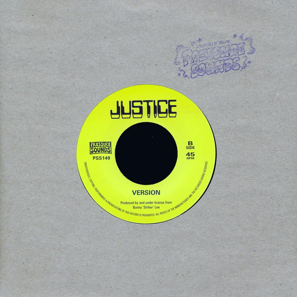 Frankie Jones - Gun Fever  /  Version (rhythm: "Joe Fraser") [New Vinyl 7"]