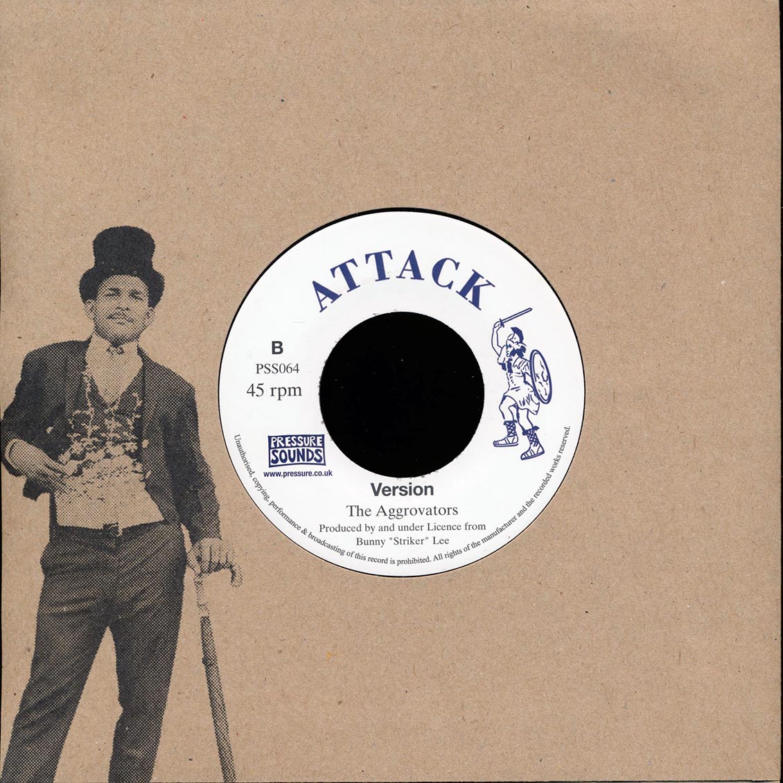 Lester Sterling - The Big Job  /  The Aggrovators - Version [New Vinyl 7"]