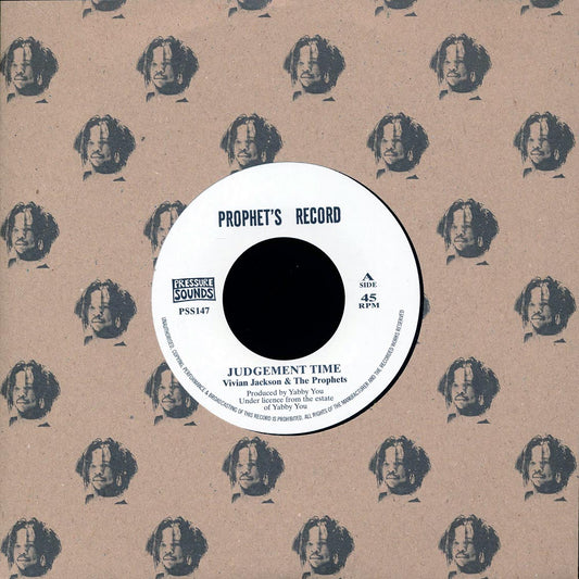 Vivan Jackson & The Prophets (Yabby You) - Judgement Time  /  Prophets Dub [New Vinyl Record 7" Single]