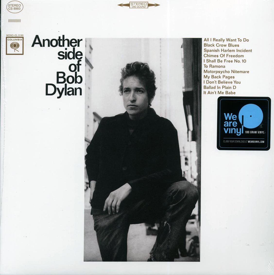 Bob Dylan - Another Side Of Bob Dylan [New Vinyl Record LP]