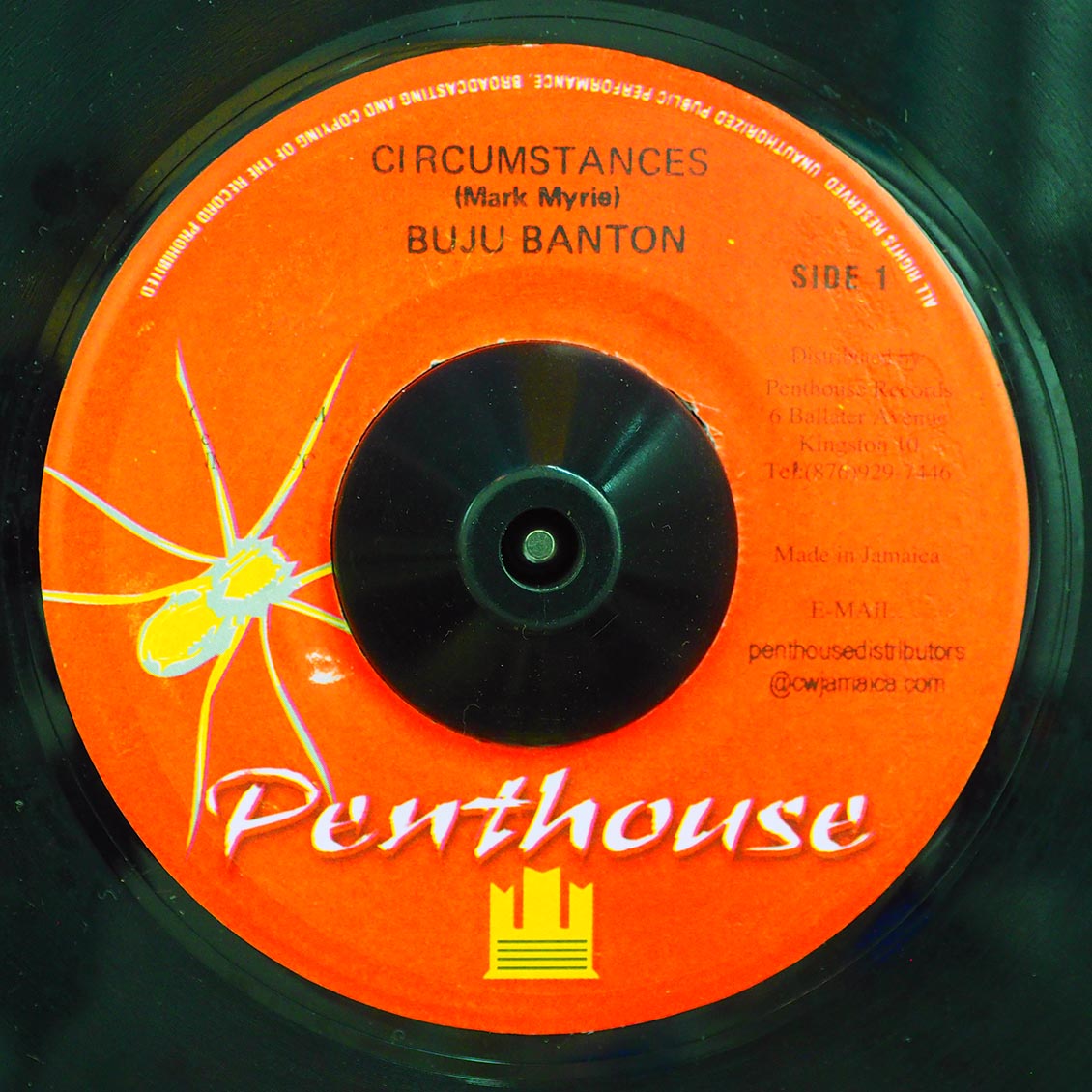 Buju Banton - Circumstances  /  Version [New Vinyl Record 7" Single]