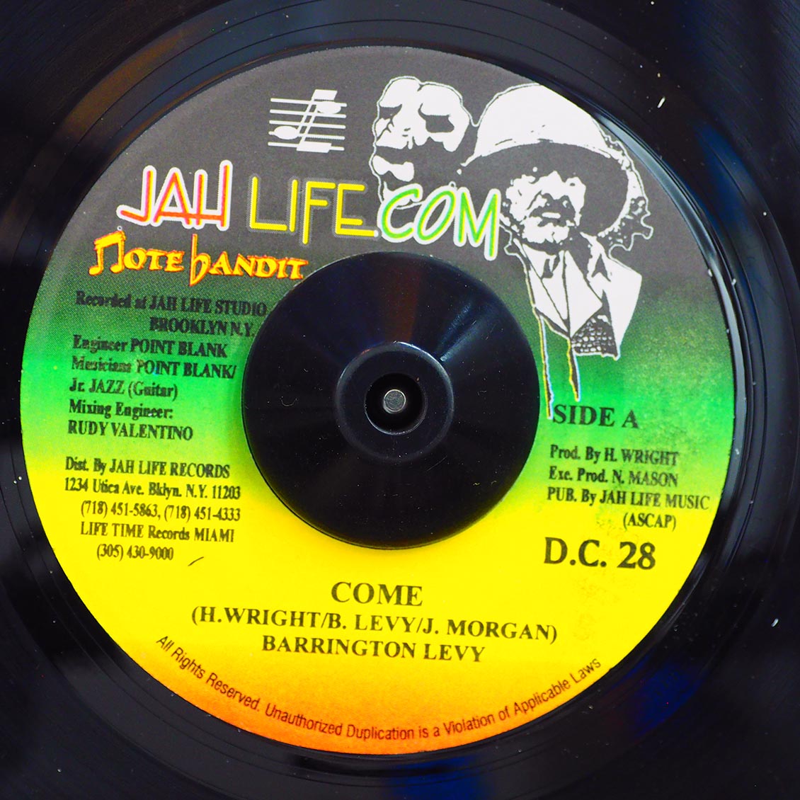 Barrington Levy - Come  /  Secret - Anyway (rhythm: "R & D") [New Vinyl Record 7" Single]