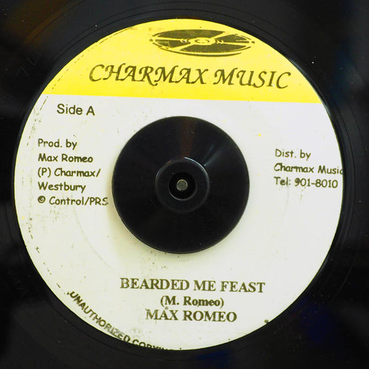 Max Romeo - Bearded Man Feast  /  Max Romeo - Rasta Band Wagon [New Vinyl Record 7" Single]