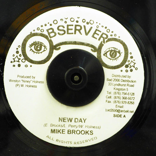 Mike Brooks - New Day  /  Version (rhythm: "Duppy Conqueror") [New] [New Vinyl 7"]