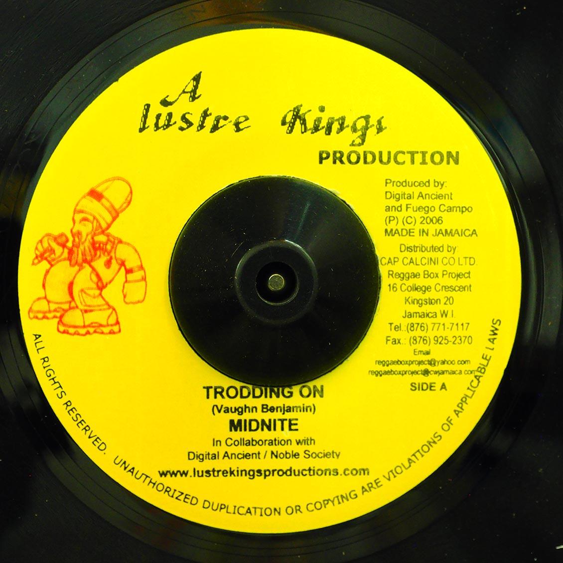 Midnite - Trodding On  /  Khari Kill - While I'm Living (rhythm: "New Day") [New] [New Vinyl 7"]